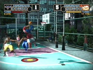 NBA Street V3 screen shot game playing